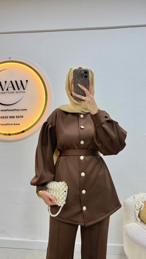 1 AL 1 BEDAVA - Düğmeli Takım - 4