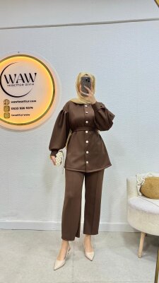 1 AL 1 BEDAVA - Düğmeli Takım - 3