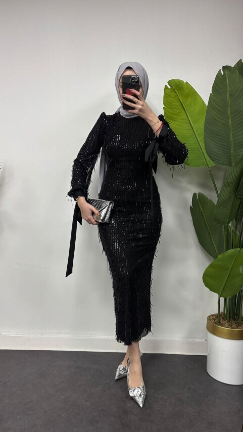 1 AL 1 BEDAVA - Düşes Elbise - 6