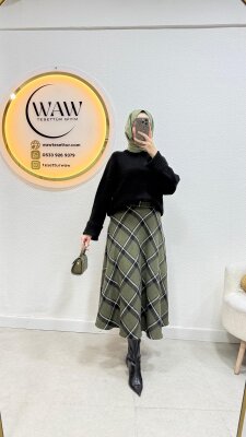 1 AL 1 BEDAVA - Ekose Etek - 5