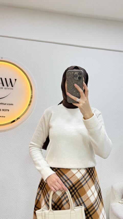 1 AL 1 BEDAVA - Ekose Etek - 18