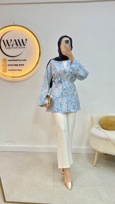 Etnik Desen Kap - Waw Tesettür