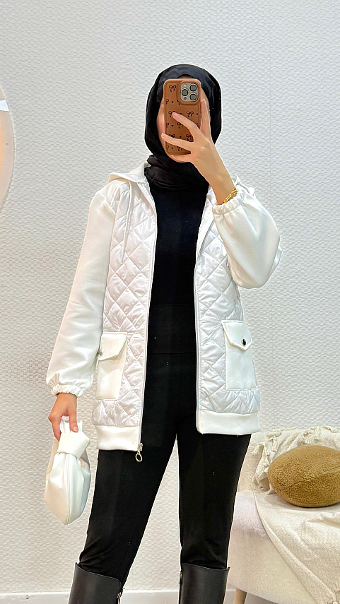 1 AL 1 BEDAVA - Fermuarlı Ceket - Waw Tesettür