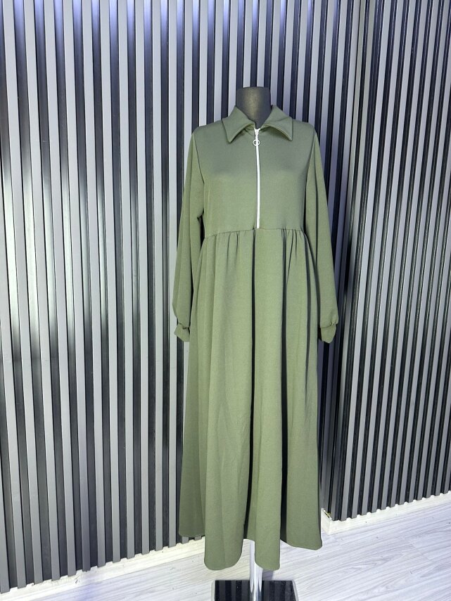 Fermuarlı Elbise - 2