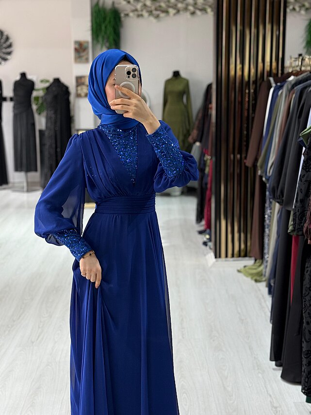 Firdevs Abiye - Cnr - Waw Tesettür