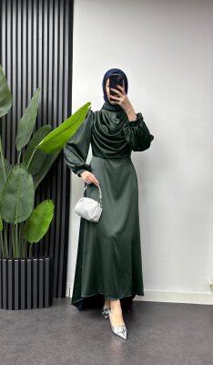 Fırsat Ürünü - Yakası Taşlı Elisa - Lekeli - 9