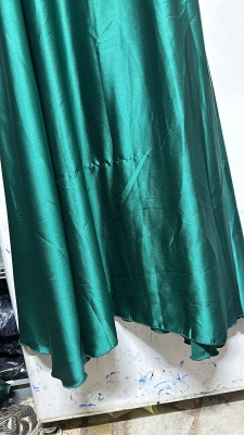 Fırsat Ürünü - Aylin Abiye - İp Çekme / Kemersiz/ Boy Farkı - Waw Tesettür