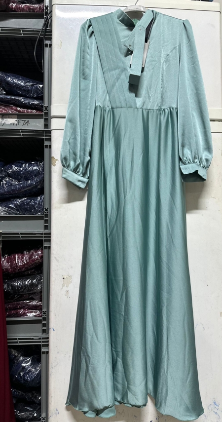 Fırsat Ürünü - Aylin Abiye - İp Çekme / Kemersiz/ Boy Farkı - 3