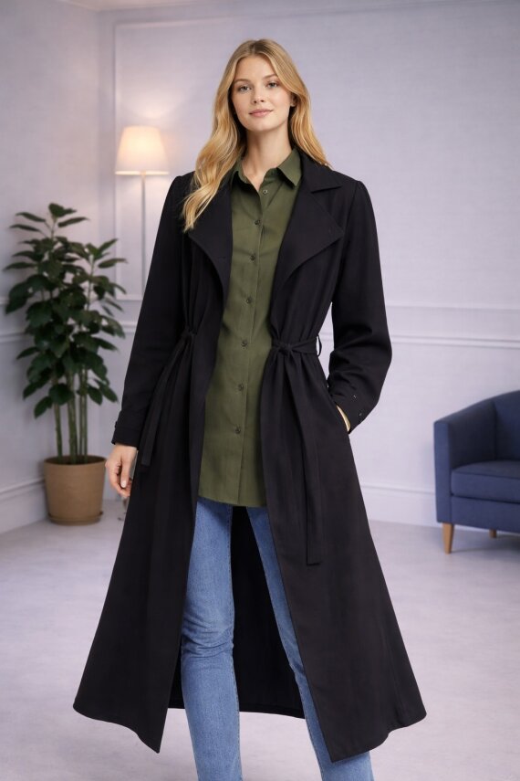 Fırsat Ürünü - Belden Bağlamalı Kap - Lekeli - 1