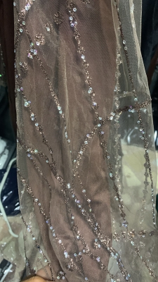 Fırsat Ürünü - Cemre Elbise - Kol Desen Farkı - İp Çekme - 9