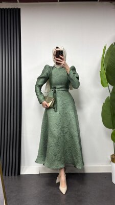 Fırsat Ürünü - Diana Elbise - Patlak - Waw Tesettür