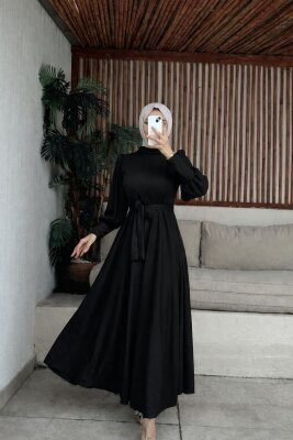 Fırsat Ürünü - Dilek Elbise - Kemersiz - 2