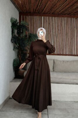 Fırsat Ürünü - Dilek Elbise - Kemersiz - 3