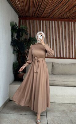 Fırsat Ürünü - Dilek Elbise - Kemersiz - 4