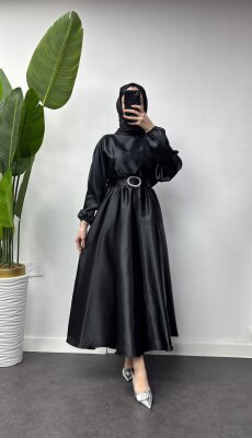 Fırsat Ürünü - Hüma Elbise - İp Çekme - 3