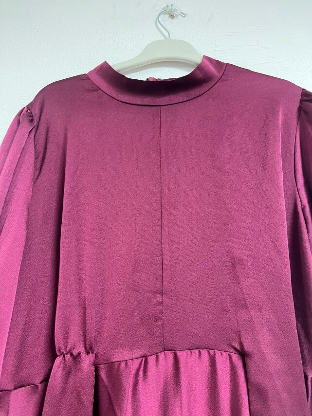 Fırsat Ürünü - Karolina Elbise - Dikiş Hatası / İp Çekme / Etek Boy Farkı - 2