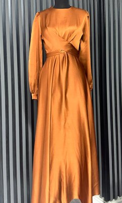 Fırsat Ürünü - Karolina Elbise - İp Çekme / Boy Farkı - 28