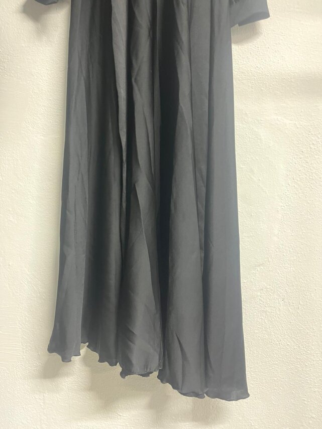 Fırsat Ürünü - Karolina Elbise - İp Çekme / Etek Boy Farkı - 3