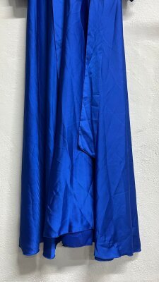 Fırsat Ürünü - Karolina Elbise - İp Çekme / Etek Boy Farkı - 5