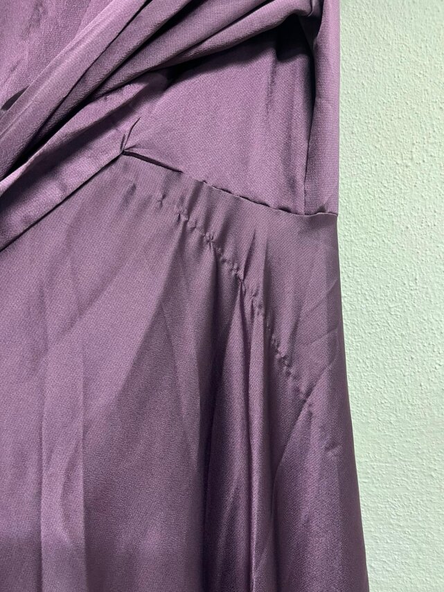 Fırsat Ürünü - Karolina Elbise - İp Çekme / Etek Boy Farkı - 9