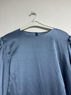 Fırsat Ürünü - Karolina Elbise - İp Çekme / Etek Boy Farkı - 12