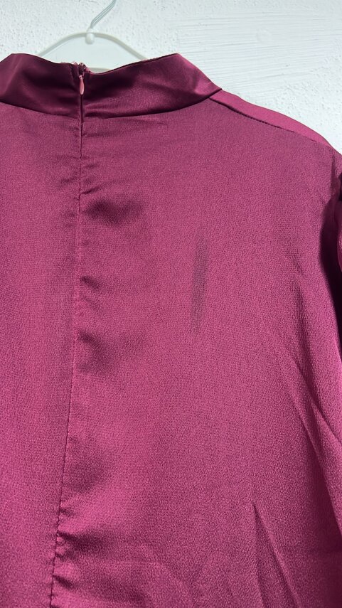 Fırsat Ürünü - Karolina Elbise - Lekeli / Dikiş Hatası / Etek Boy Farkı - 3