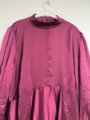 Fırsat Ürünü - Karolina Elbise - Lekeli / Dikiş Hatası / Etek Boy Farkı - 2