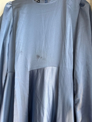 Fırsat Ürünü - Karolina Elbise - Lekeli / Etek Boy Farkı - 4