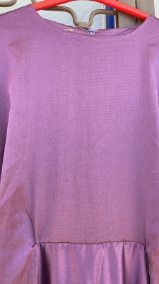 Fırsat Ürünü - Karolina Elbise - Lekeli / Etek Boy Farkı - 13