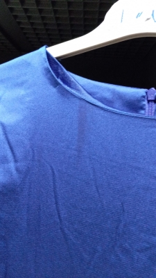 Fırsat Ürünü - Karolina Elbise - Lekeli / Etek Boy Farkı - 18