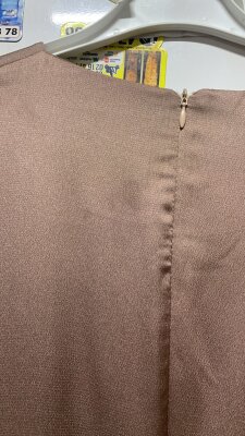 Fırsat Ürünü - Karolina Elbise - Lekeli / Etek Boy Farkı - 20