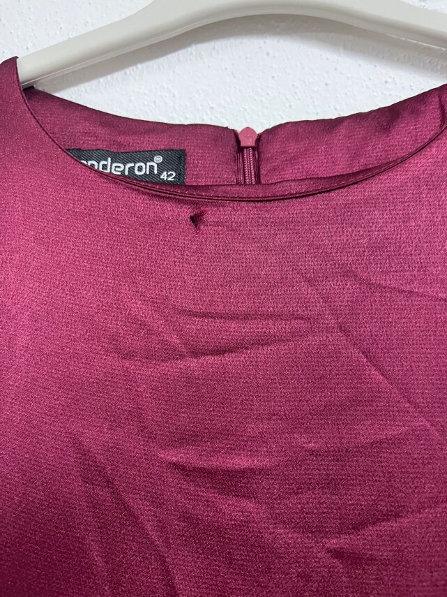 Fırsat Ürünü - Karolina Elbise - Yırtık / Etek Boy Farkı - 2