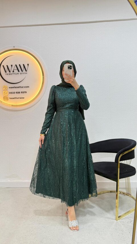 Fırsat Ürünü - Meyra Abiye - Kemersiz - 1