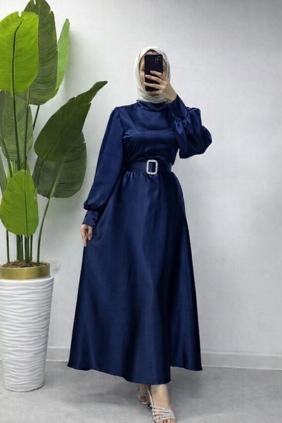 Fırsat Ürünü - Mia Elbise - İp Çekme / Kemersiz - 1