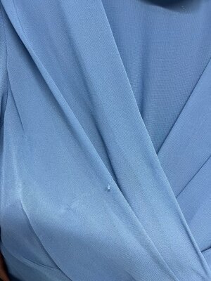 Fırsat Ürünü - Önü Çapraz Elbise - Lekeli / İp Çekme / Kemersiz - Kopya - 5