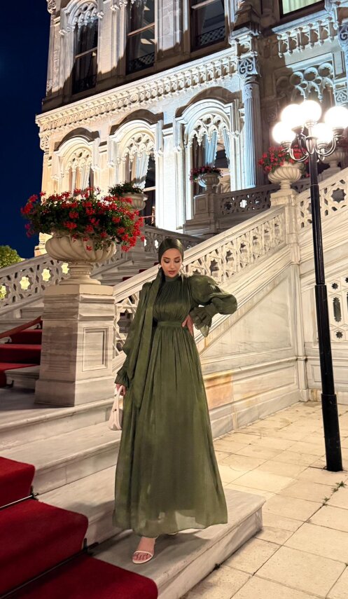 Fırsat Ürünü - Sedef Elbise - Şalsız - 1