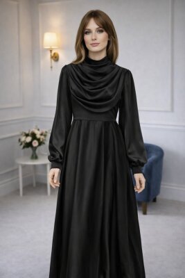 Fırsat Ürünü - Sevgi Elbise - Kemersiz - Waw Tesettür