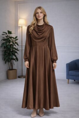 Fırsat Ürünü - Sevgi Elbise - Yırtık / Lekeli / Kemersiz - Waw Tesettür