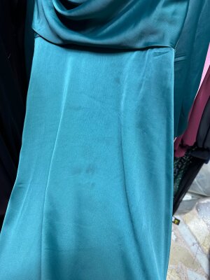 Fırsat Ürünü - Taşlı Elisa Elbise - Lekeli / Kemersiz - 2