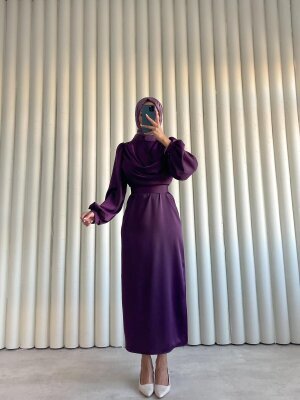 Fırsat Ürünü - Yakası Taşlı Elisa - İp Çekme - 3