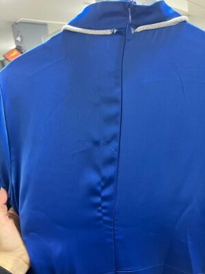 Fırsat Ürünü - Yakası Taşlı Elisa - İp Çekme / Kemersiz - 4