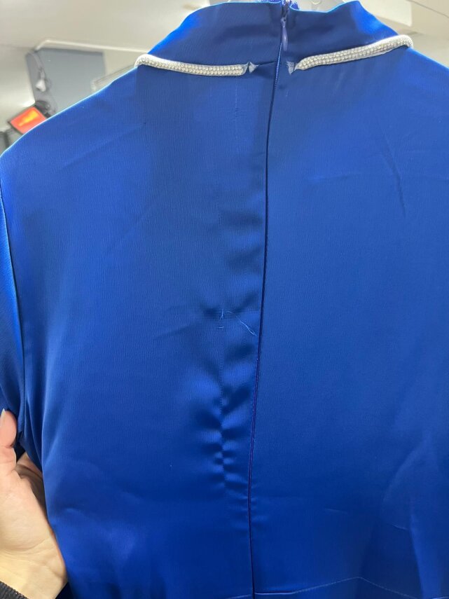 Fırsat Ürünü - Yakası Taşlı Elisa - İp Çekme / Kemersiz - 4