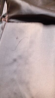 Fırsat Ürünü - Yakası Taşlı Saten Elbise - İp Çekme / Kemersiz - 4