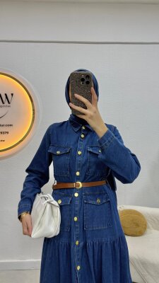 1 AL 1 BEDAVA - Füsun Elbise - Waw Tesettür