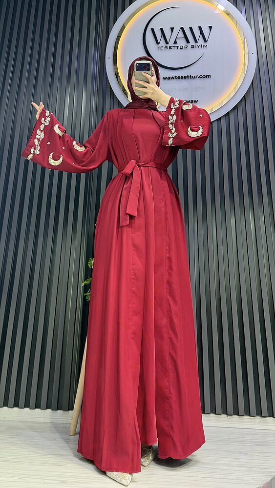 Gece Abaya Takım - 5
