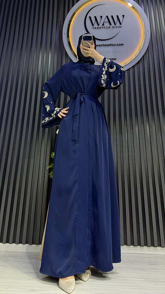 Gece Abaya Takım - 8
