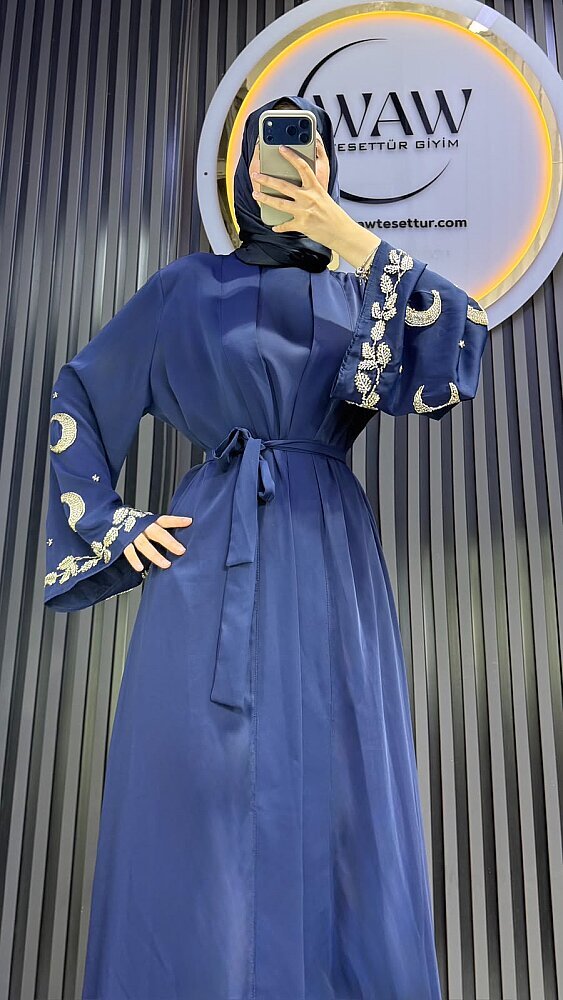 Gece Abaya Takım - 9