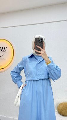 1 AL 1 BEDAVA - Gömlekli Elbise - 4