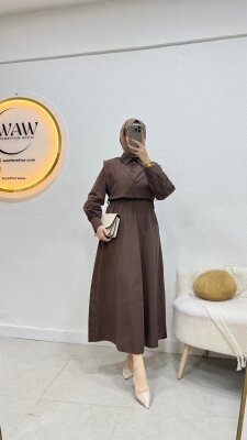 1 AL 1 BEDAVA - Gömlekli Elbise - 5