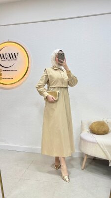 1 AL 1 BEDAVA - Gömlekli Elbise - 9